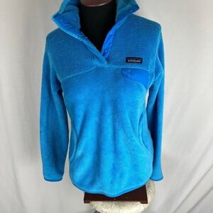 Patagonia Polartec Re-Tool snap fleece pullover women's small